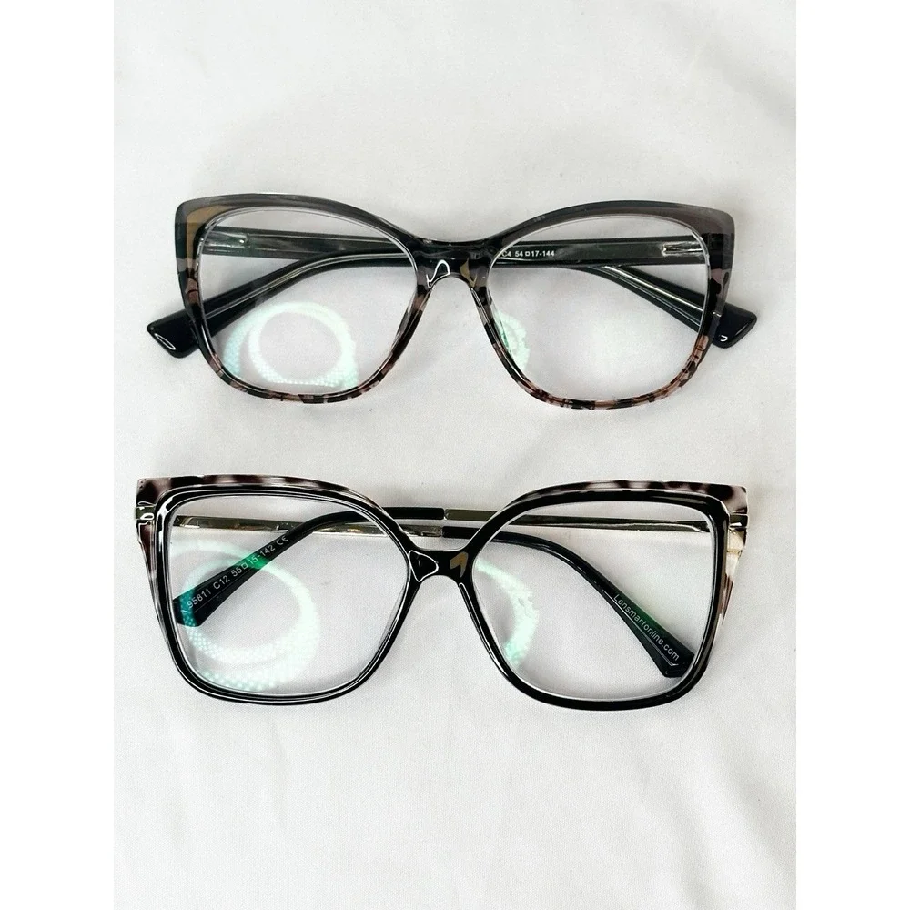 Lot of‎ 2 Lensmart Eyeglasses Optical Frame Glasses Models: Sarah & Giuliano RX
